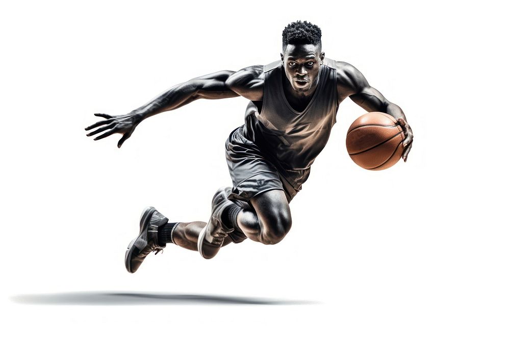 Basketball sports player adult. AI generated Image by rawpixel.