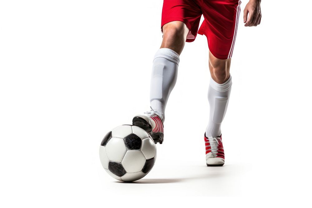 Soccer football footwear kicking. AI generated Image by rawpixel.