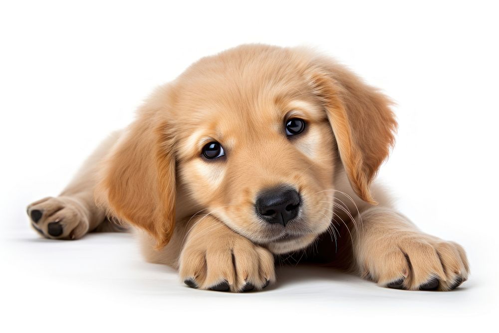 Puppy dog retriever mammal. AI generated Image by rawpixel.