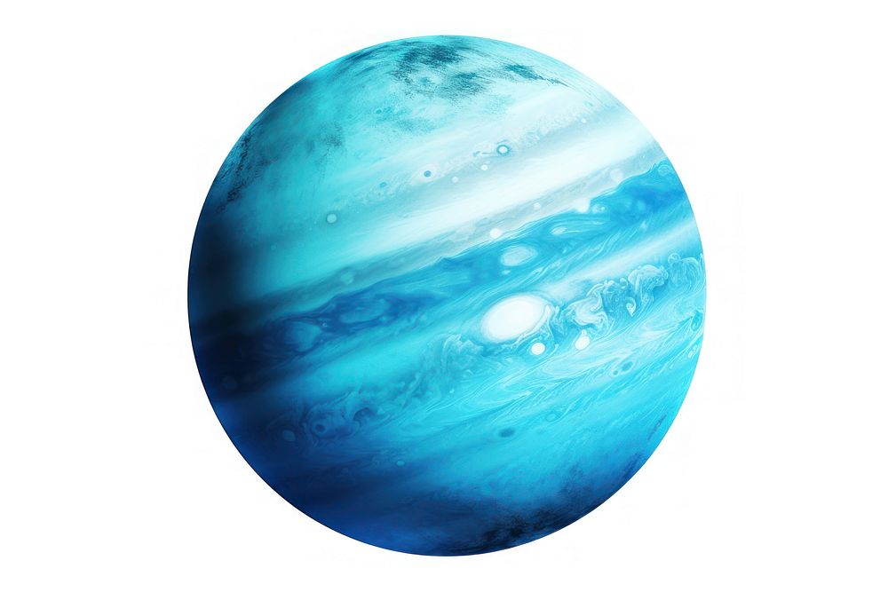 Planet astronomy space white background. AI generated Image by rawpixel.