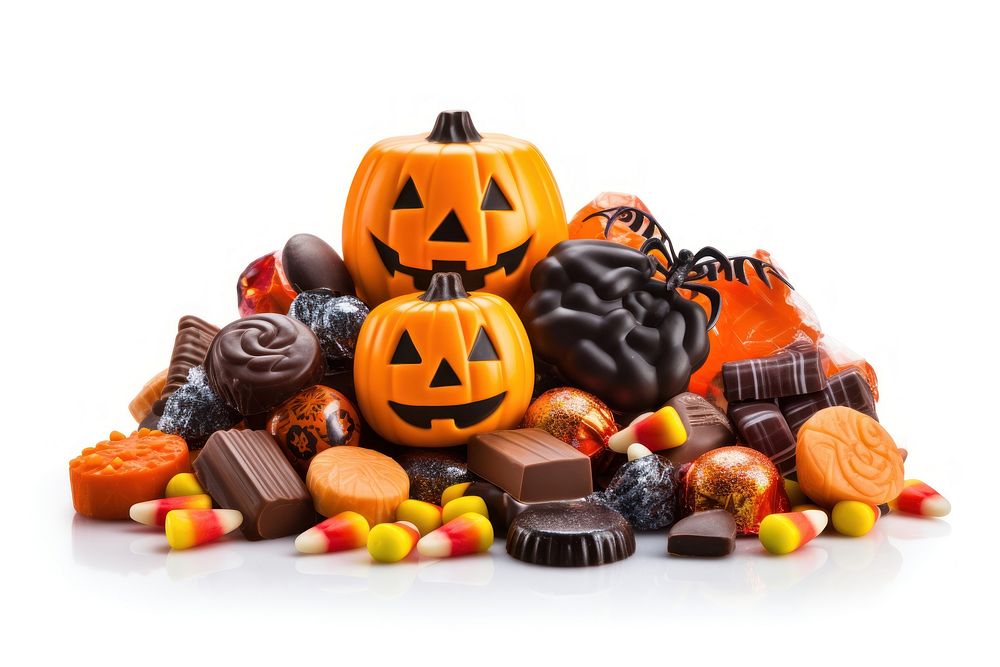 Halloween candy confectionery food. AI generated Image by rawpixel.