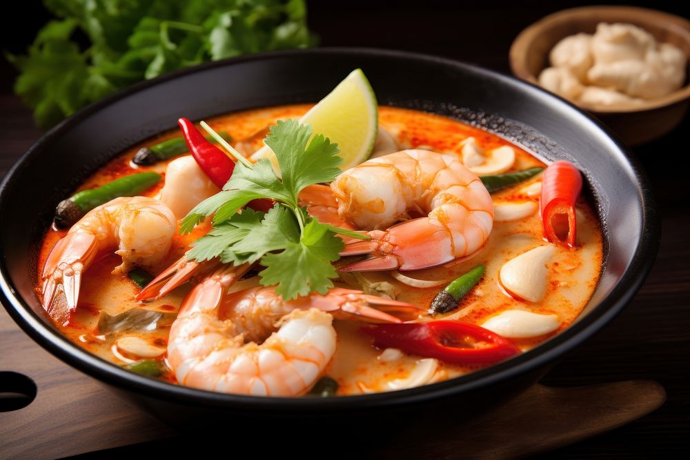 Food seafood meal stew. AI generated Image by rawpixel.