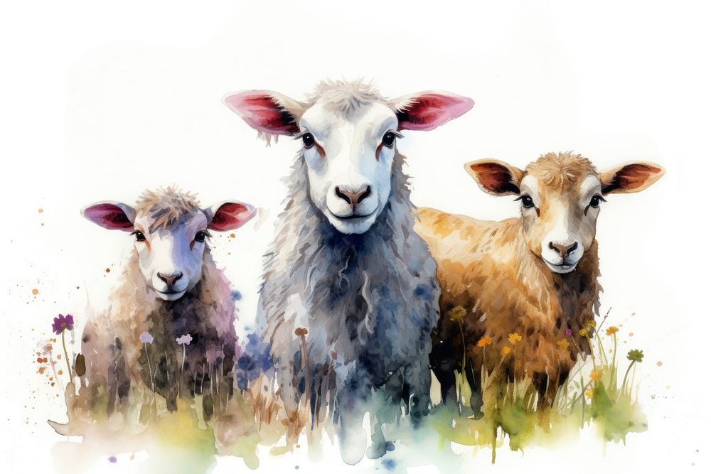 Animal livestock mammal cattle. AI generated Image by rawpixel.