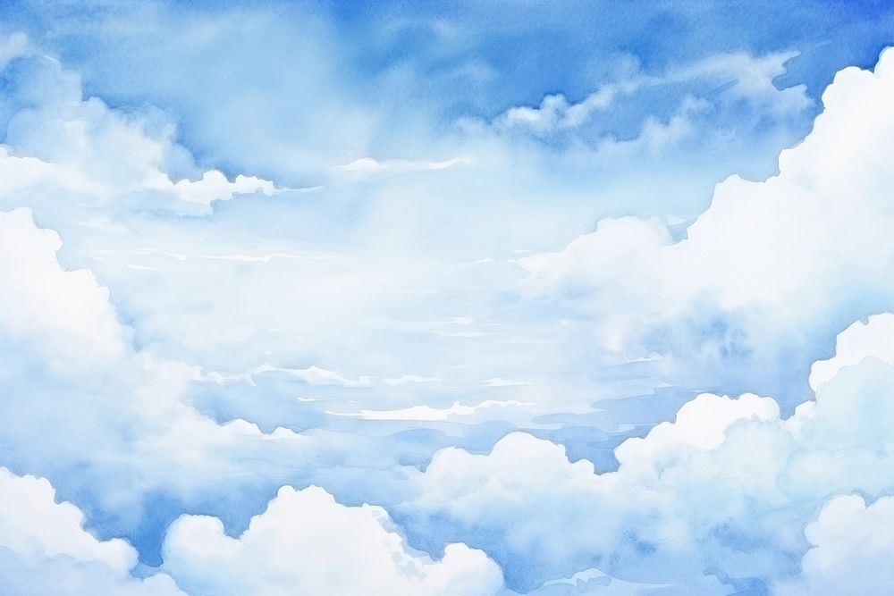 Cloud sky outdoors nature. AI generated Image by rawpixel.