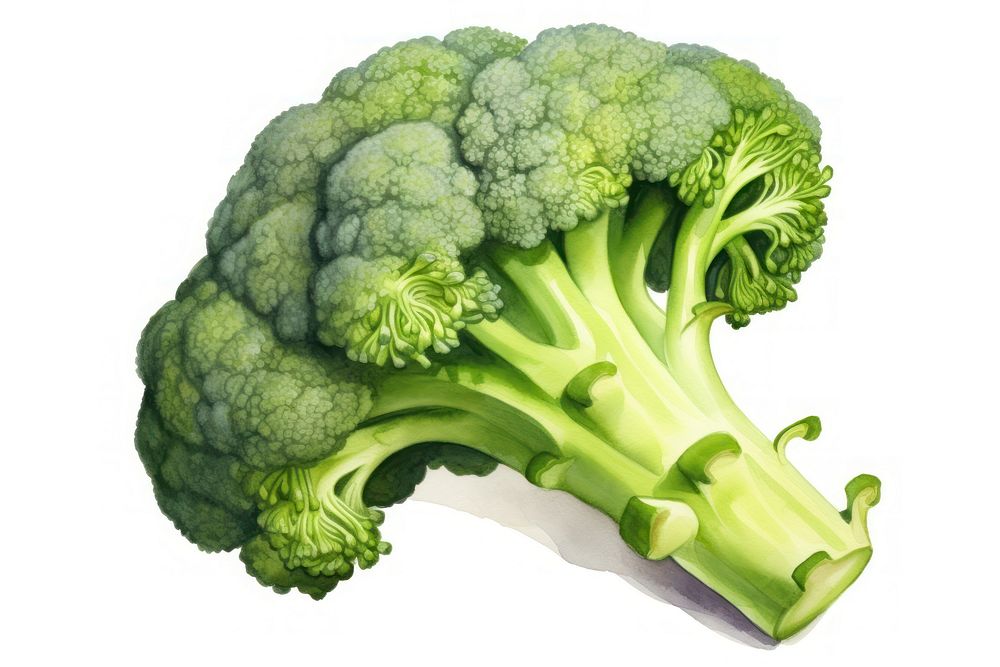 Broccoli vegetable plant food. 