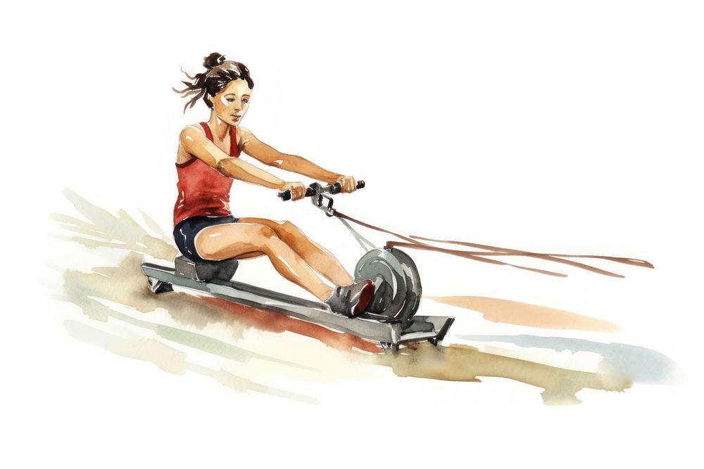 Sports adult gym determination. AI generated Image by rawpixel.