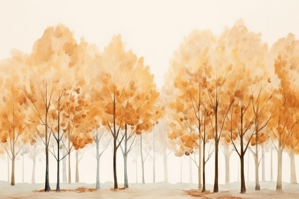 Tree backgrounds landscape outdoors. AI generated Image by rawpixel.