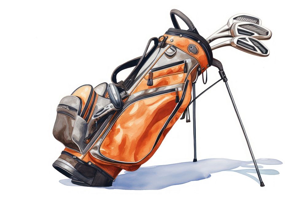 Golf sports recreation golf bag. AI generated Image by rawpixel.
