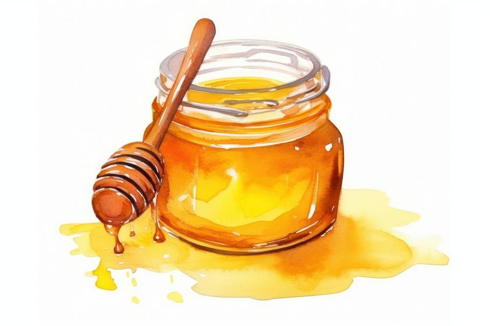 Honey jar container freshness. AI generated Image by rawpixel.