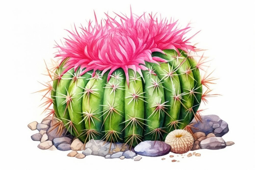 Cactus plant creativity freshness. AI generated Image by rawpixel.