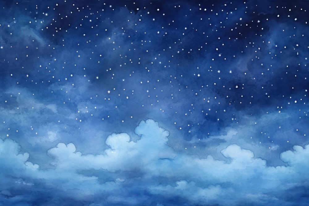 Sky outdoors nature night. AI generated Image by rawpixel.