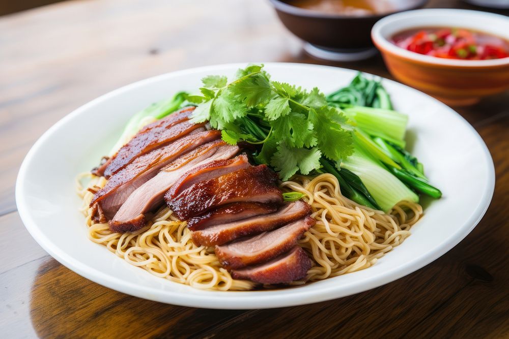 Noodle meal meat food. | Premium Photo - rawpixel