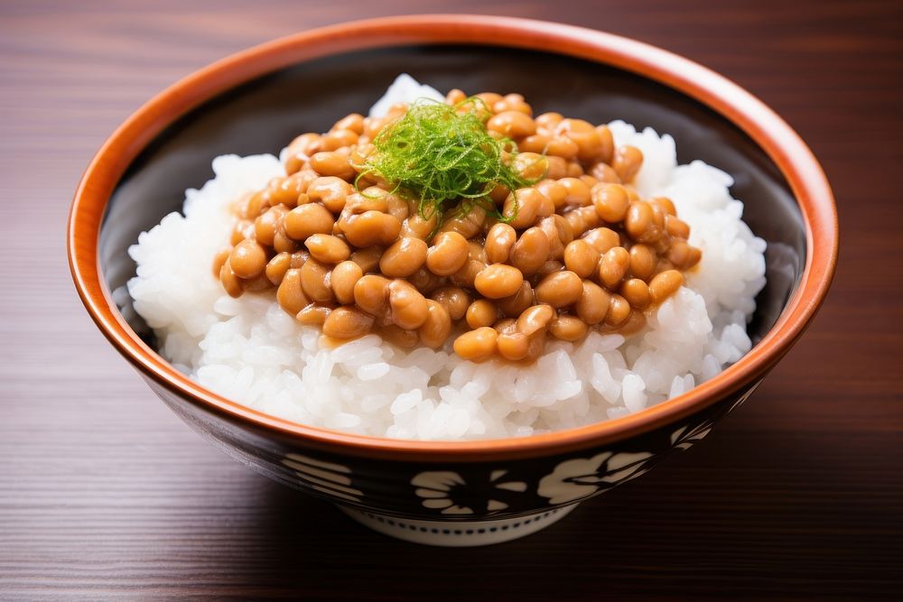 Food rice japanese food vegetable. AI generated Image by rawpixel.