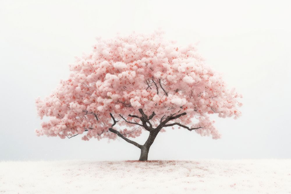Blossom nature outdoors flower. AI generated Image by rawpixel.