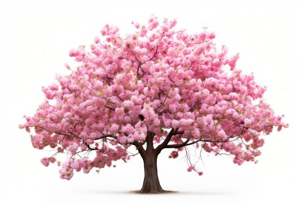 Blossom flower tree outdoors. AI generated Image by rawpixel.
