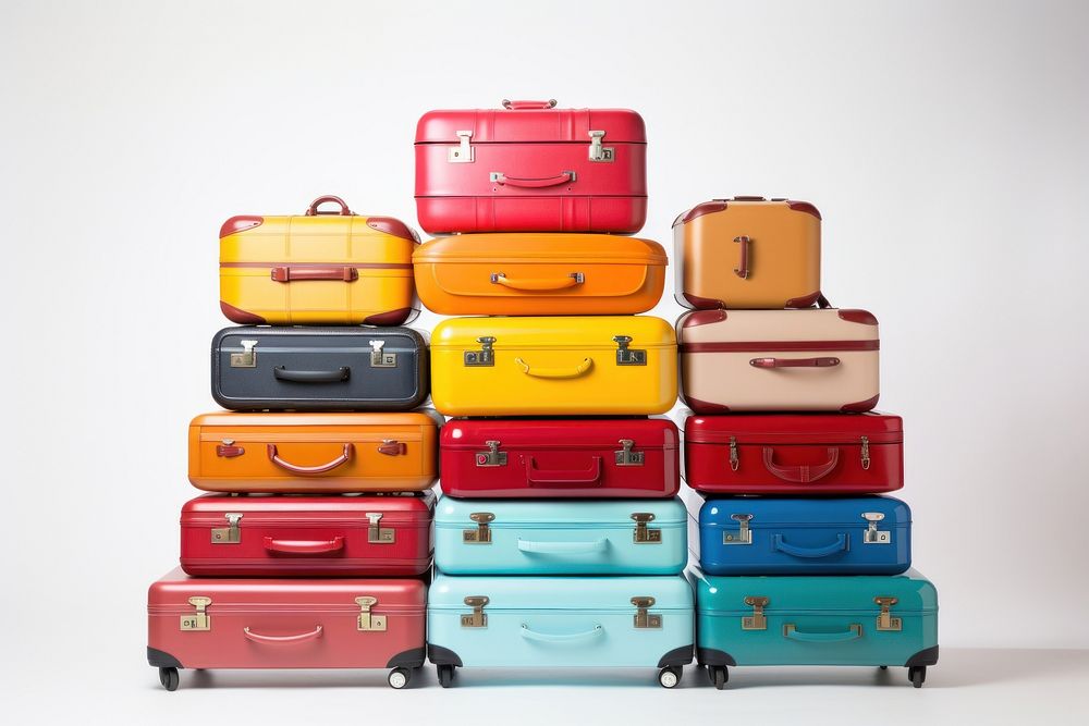 Suitcase luggage bag organization. AI generated Image by rawpixel.