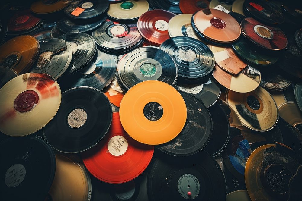 Record vinyl record arrangement backgrounds