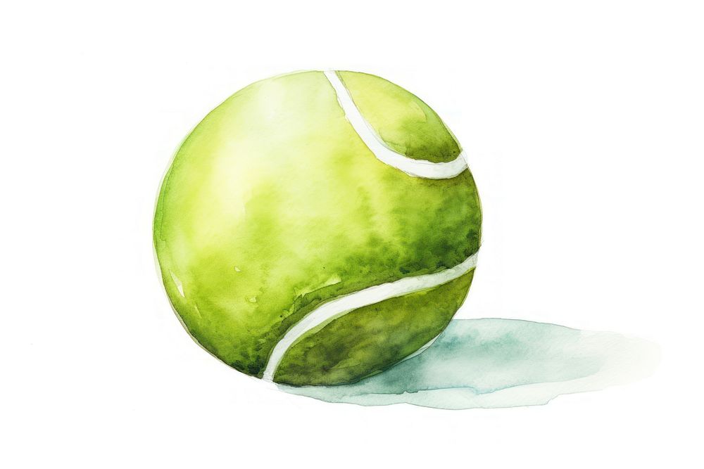 Tennis ball freshness circle. AI generated Image by rawpixel.