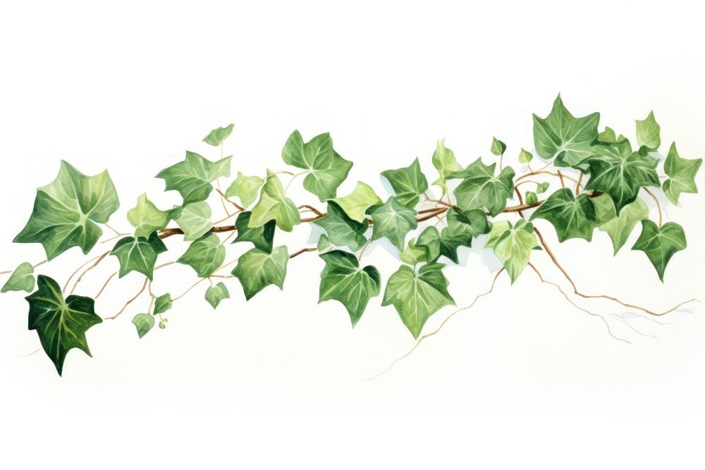 Ivy plant leaf freshness. AI generated Image by rawpixel.