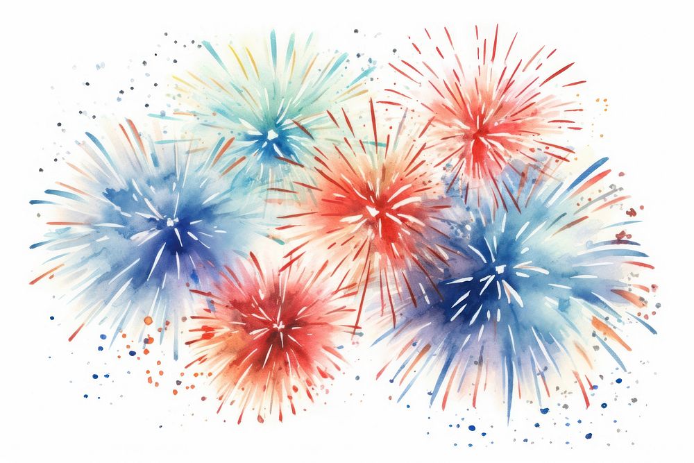 Fireworks backgrounds celebration recreation. AI generated Image by rawpixel.