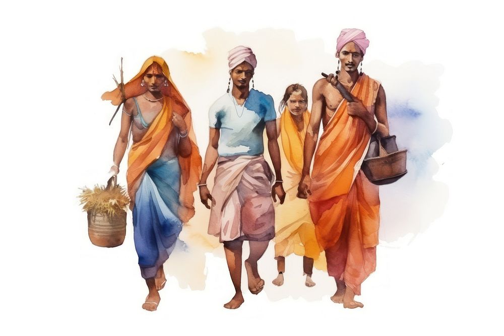 Turban sketch people adult. AI generated Image by rawpixel.