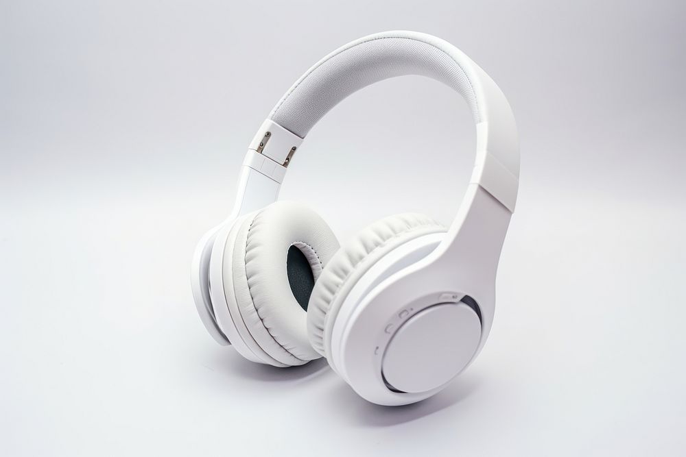 Headphones headset electronics technology. AI generated Image by rawpixel.
