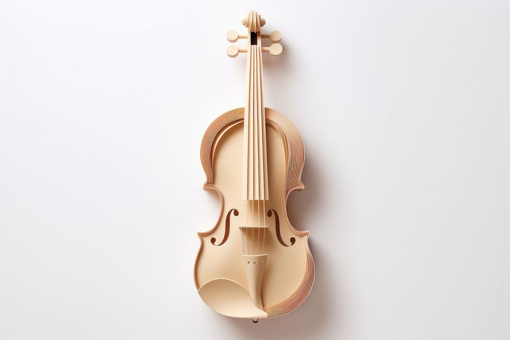 Violin white background orchestra violinist. AI generated Image by rawpixel.