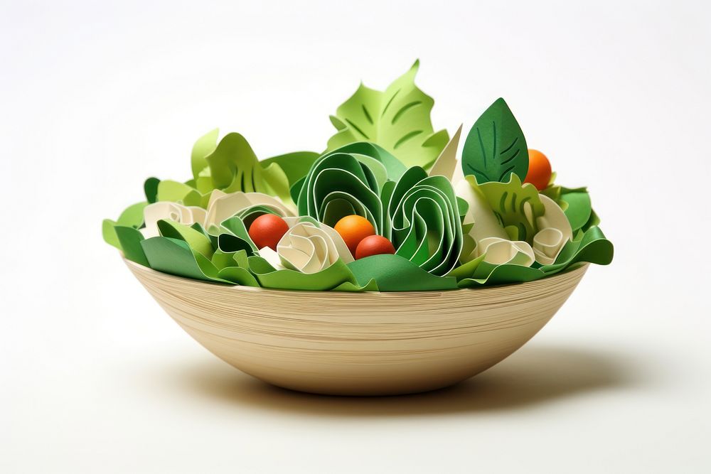 Bowl vegetable salad plant. AI generated Image by rawpixel.