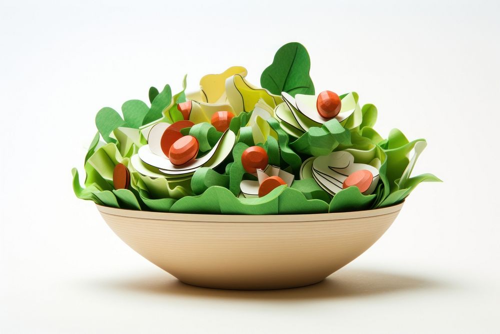 Bowl salad plant food. AI generated Image by rawpixel.