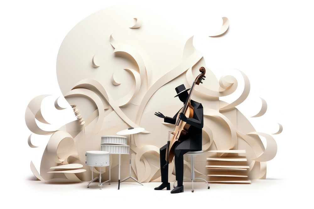 Music musician guitar adult. AI generated Image by rawpixel.
