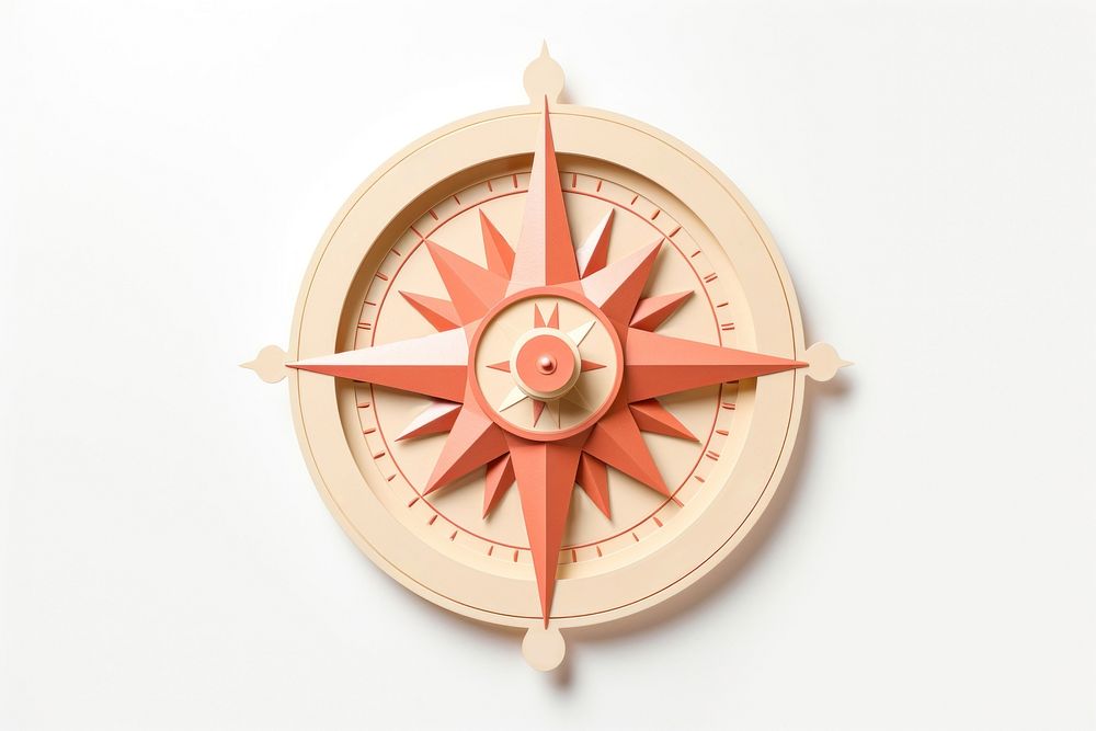 Compass craft wristwatch circle. AI generated Image by rawpixel.