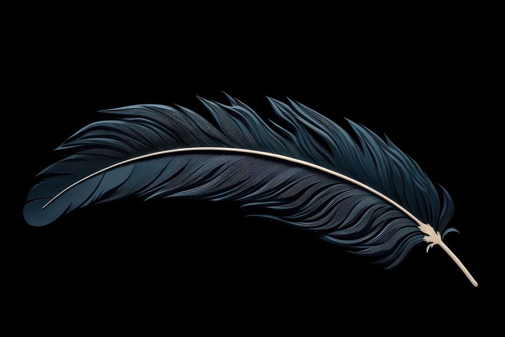 Feather lightweight accessories accessory. AI generated Image by rawpixel.