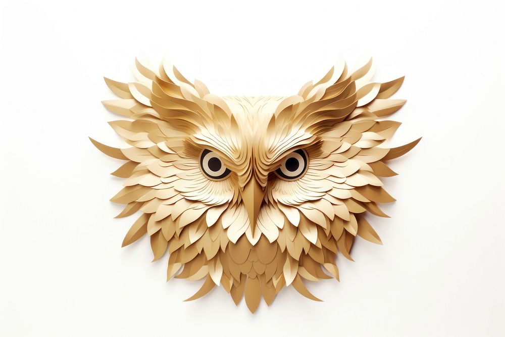 Owl animal craft bird. AI generated Image by rawpixel.