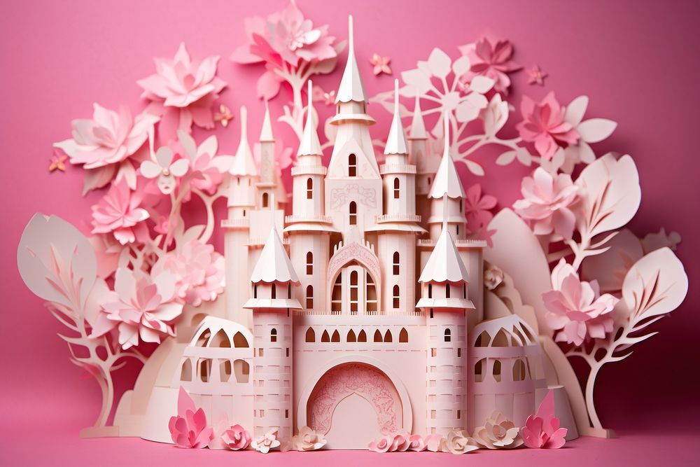 Architecture flower plant confectionery. AI generated Image by rawpixel.