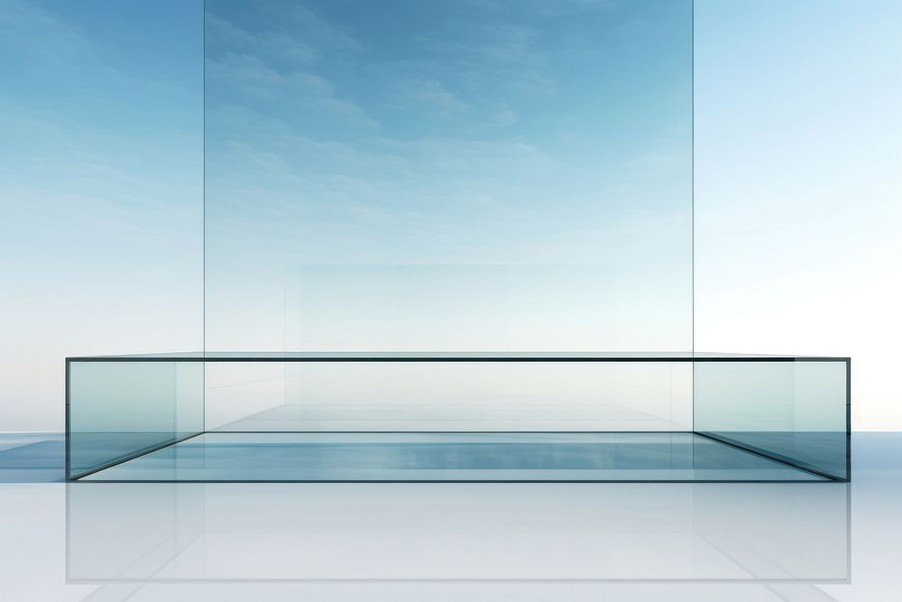 Glass architecture transparent backgrounds. 