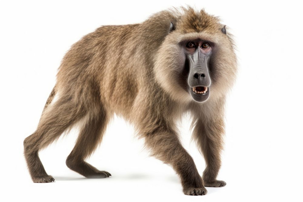 Wildlife mammal animal monkey. AI generated Image by rawpixel.