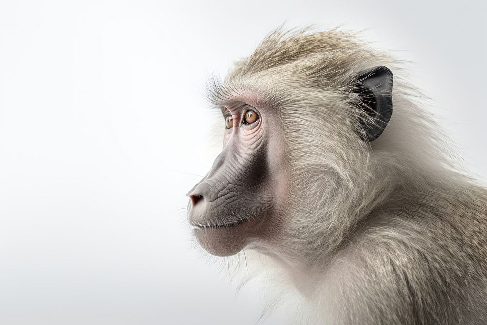 Wildlife animal mammal monkey. AI generated Image by rawpixel.
