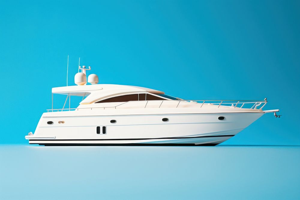 Yacht vehicle boat transportation. AI generated Image by rawpixel.