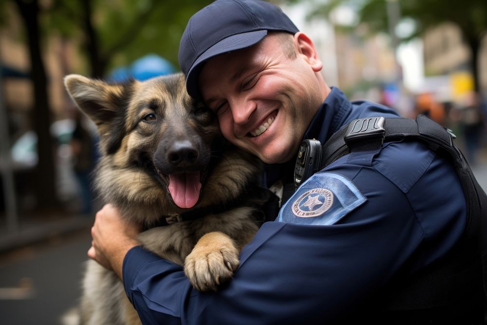 Dog police mammal animal.