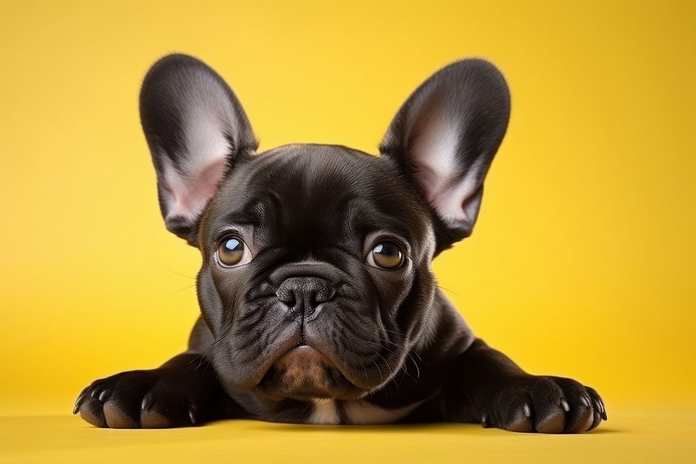 Bulldog animal mammal puppy.