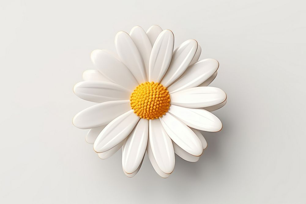 Daisy flower petal plant. AI generated Image by rawpixel.