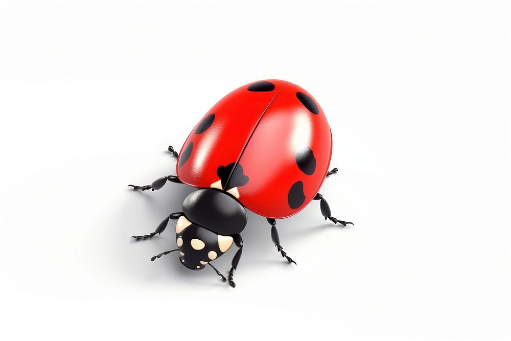 Cartoon animal insect white background. AI generated Image by rawpixel.