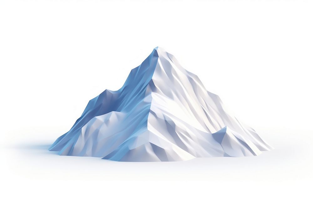 Mountain iceberg nature white. AI generated Image by rawpixel.