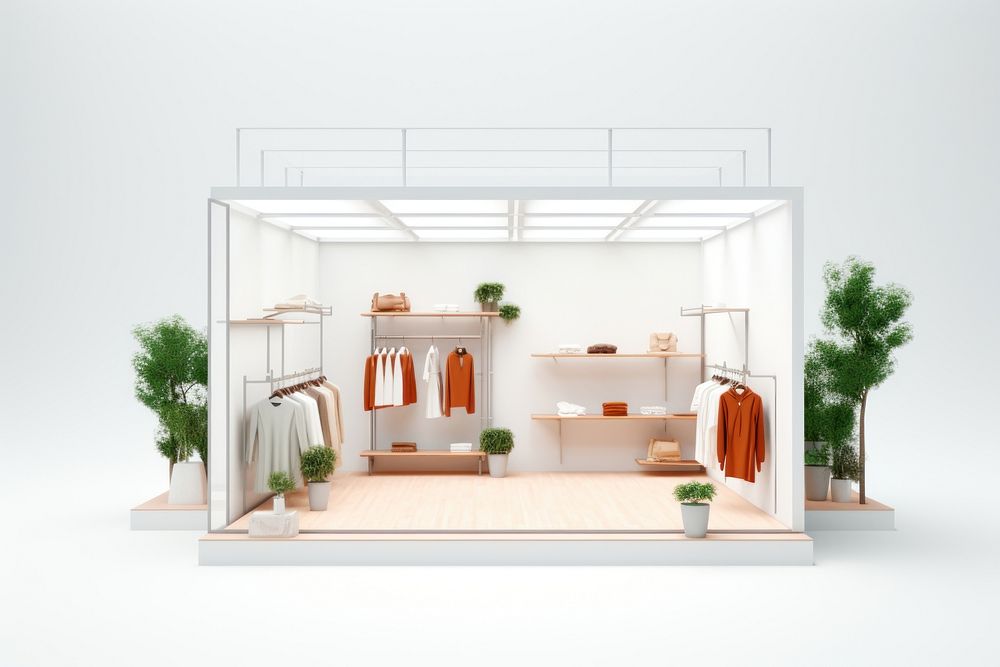 Plant shop architecture accessories. AI generated Image by rawpixel.
