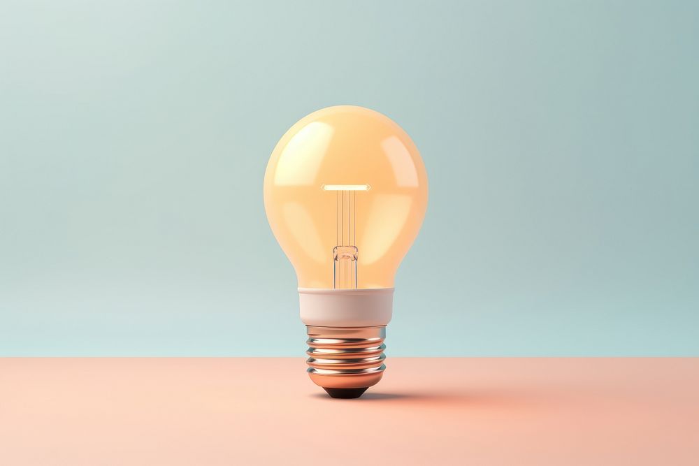 Lightbulb candle electricity illuminated. AI generated Image by rawpixel.