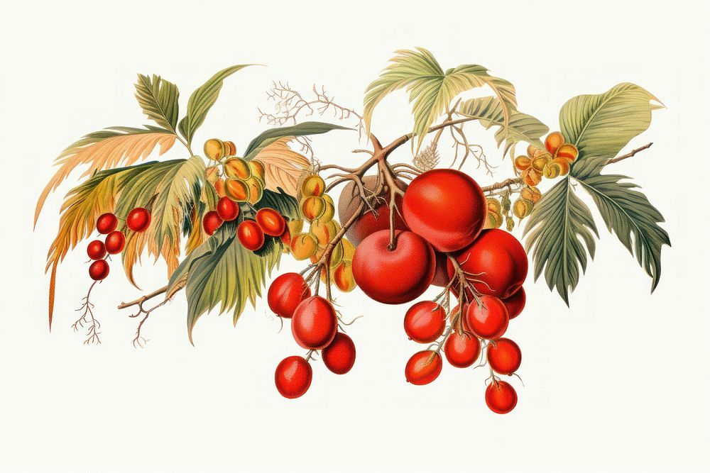 Fruit cherry plant food. AI generated Image by rawpixel.