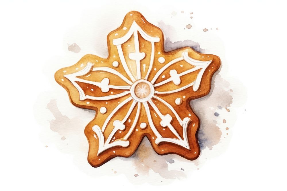 Gingerbread cookie christmas dessert. AI generated Image by rawpixel.
