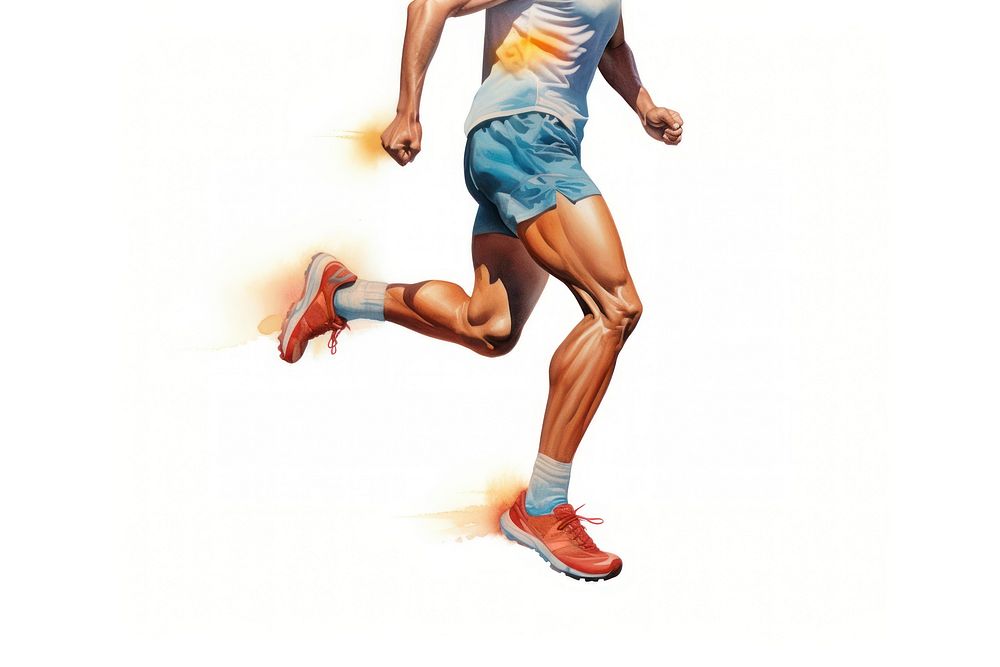 Footwear running jogging athlete. AI generated Image by rawpixel.