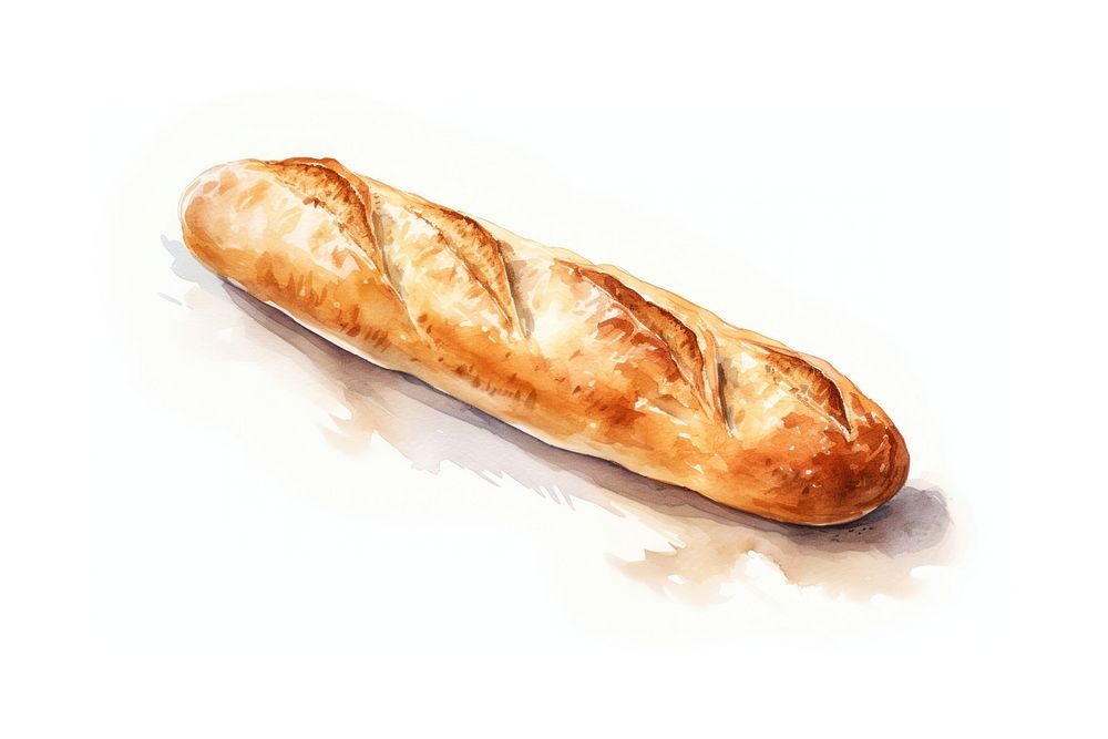 Baguette bread food sourdough. AI generated Image by rawpixel.