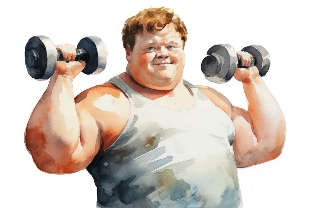 Sports adult gym man. AI generated Image by rawpixel.